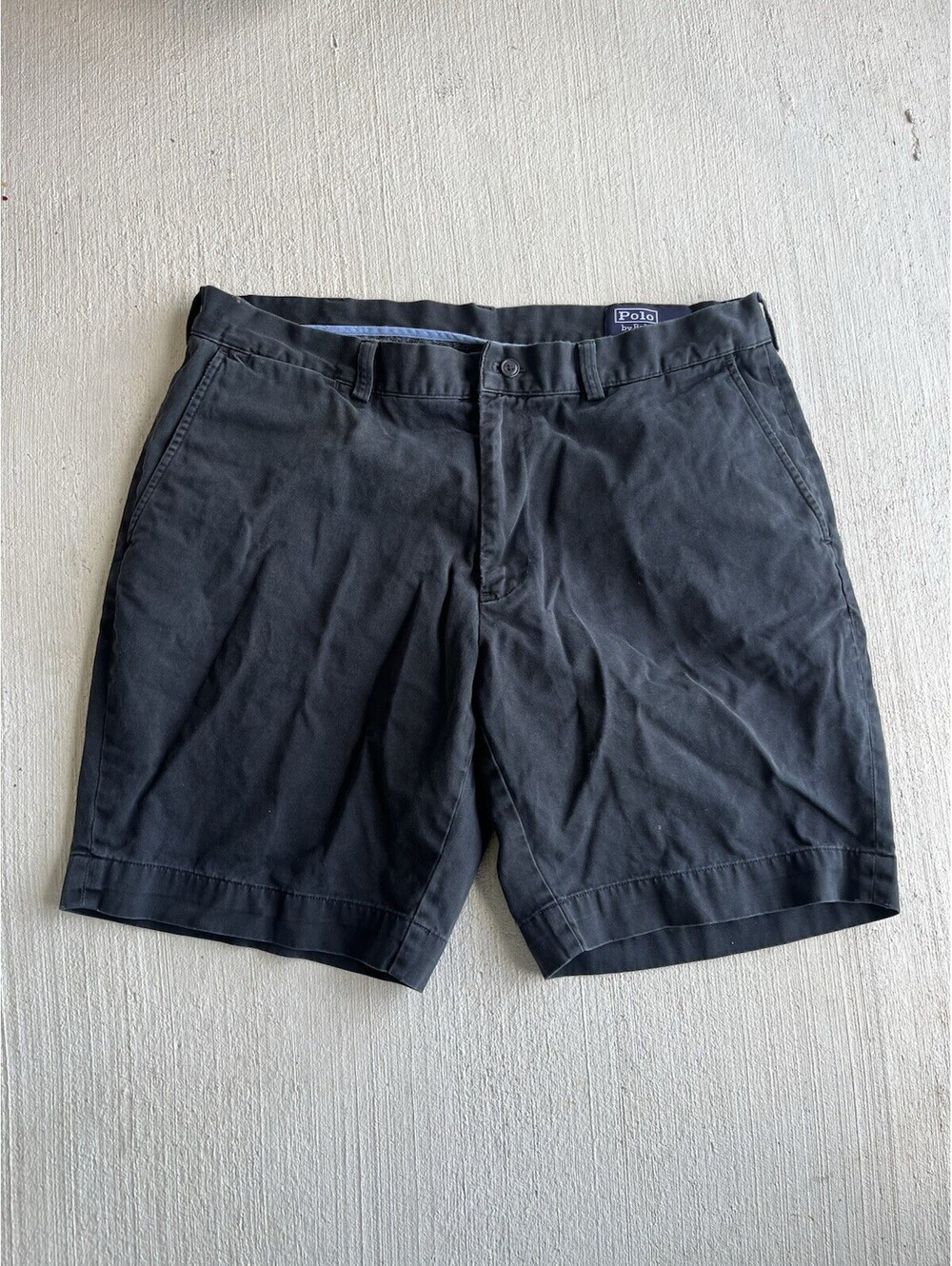 Polo Ralph Lauren Mens Navy Chino Shorts Sz 36